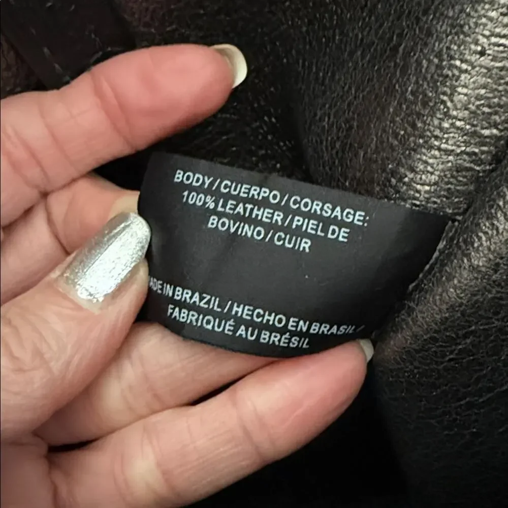 Botkier Soho Black Pebbled Leather Tote Bag